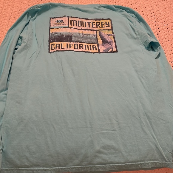 Monterey California crew neck long sleeve t-shirt 🌊 - Picture 6 of 6